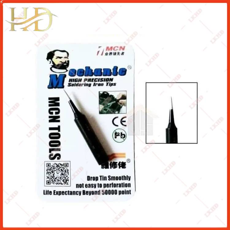 ĐẦU MŨI HÀN MECHANIC - 936  / Đầu Mũi Hàn Nhiệt 936 Mechanic Mũi Thẳng Đen
