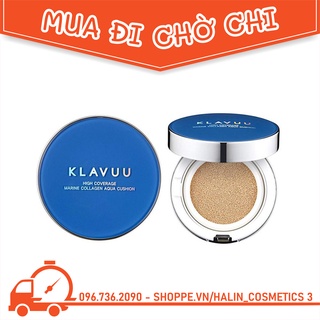 Phấn nước Cushion màu 21💖FREESHIP💖phấn nước cushion Klavuu xanh dùng cho da thường , da khô HALINA5646