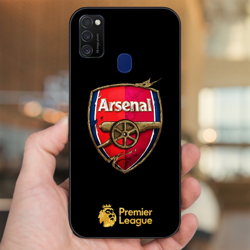 Ốp lưng Samsung M21, M30S viền đen in hình Arsenal FC