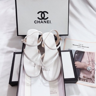 Sandal xỏ ngón da mềm lót đệm (hàng đẹp )