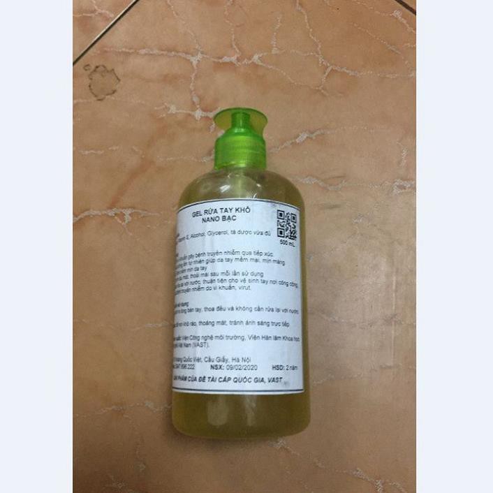 Combo Khẩu Trang Nano Bạc Và Nước Rửa Tay Khô Nano Bạc Diệt Khuẩn 99%