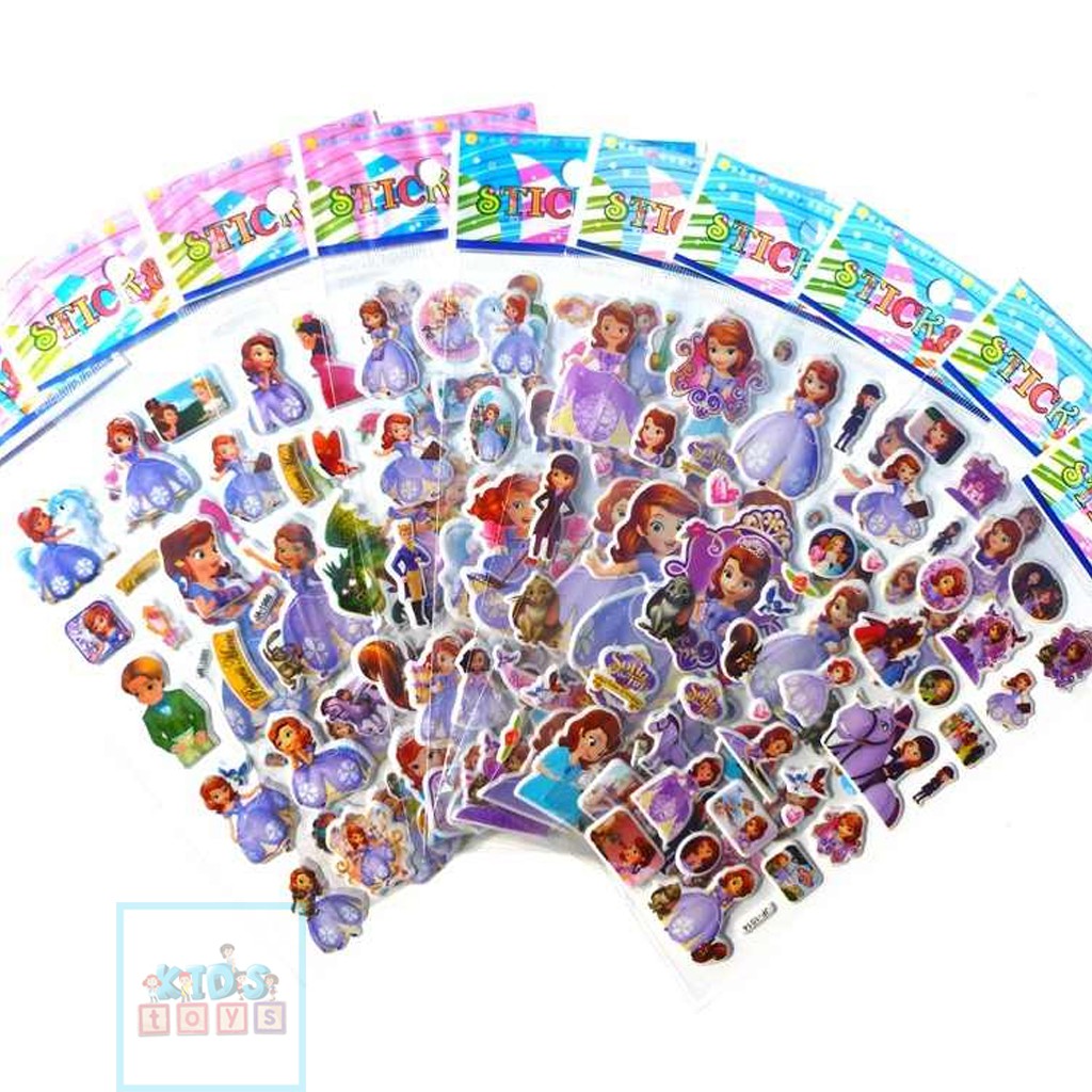 Sticker 3D biểu cảm cho bé, hình dán icon ngộ nghĩnh, nhiều mẫu chất liệu PVC chống nước, không mùi
