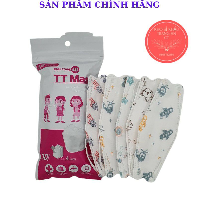 [Hộp 50 Chiếc] Khẩu Trang Y Tế 4 Lớp Kháng Khuẩn Vải Đẹp Định Lượng Cao Giúp Tránh Bụi Bẩn Vi Khuẩn Có Hại