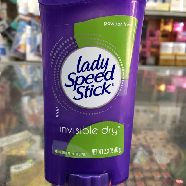 Lăn sáp Lady Speed Stick Invisible Dry Powder Fresh 65g