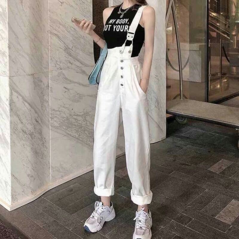 Quần bò yếm