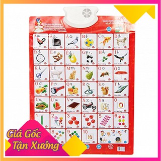 [SALE OFF] BẢNG ĐỌC CHỮ CÁI ĐIỆN TỬ KÈM BẢNG CỬU CHƯƠNG [BẢNG ĐỎ](HÀNG TỐT GIÁ SỈ)