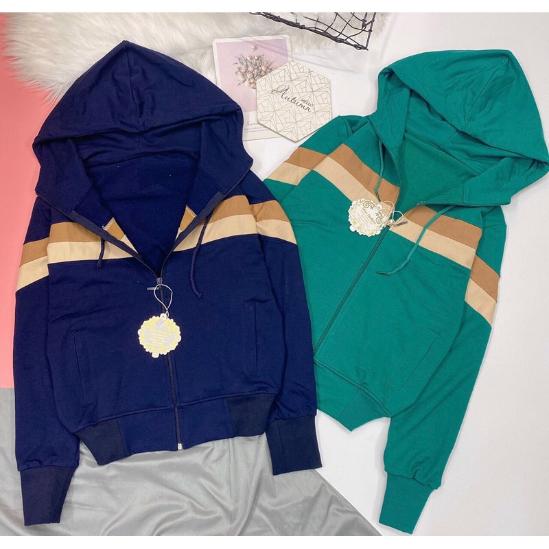 Áo khoác nữ thun da cá | BigBuy360 - bigbuy360.vn