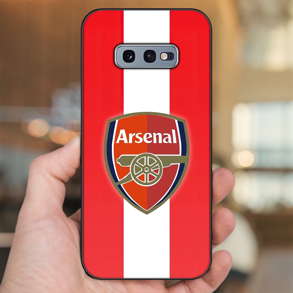 Ốp lưng Samsung S10e viền đen in hình Arsenal FC