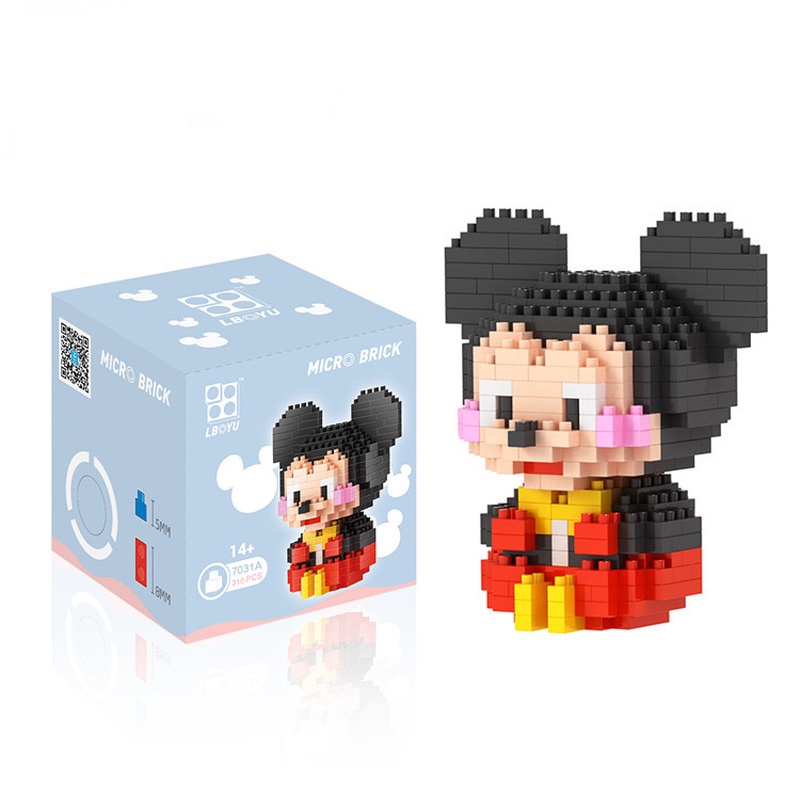 Đồ Chơi Lắp Ráp, xếp hình Nhân Vật Disney doremon naruto one piece avenger conan tôn ngộ không, chó cứu hộ not lego BOM