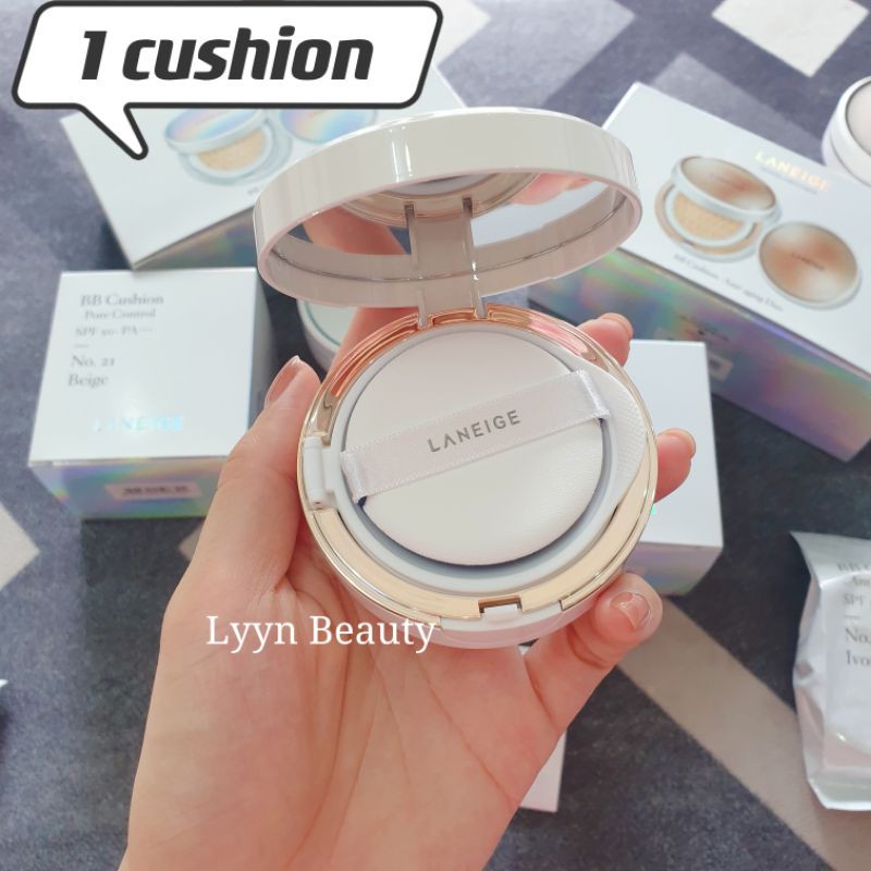 [Chuẩn Auth] Phấn nước Laneige BB Cushion Pore Control / Anti Aging SPF50+ PA+++ | BigBuy360 - bigbuy360.vn
