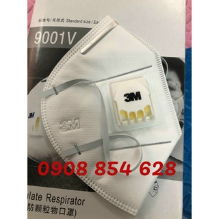 Khẩu trang 3M 9001V thoáng khí, bảo vệ hô hấp