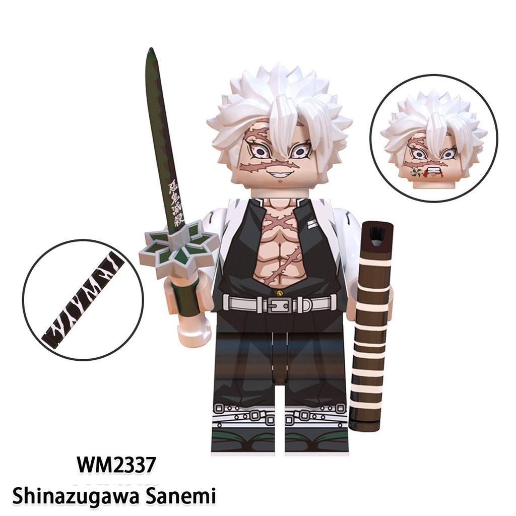 Mô Hình Đồ Chơi Nhân Vật Ninjago demon slayer Độc Đáo Cho Bé