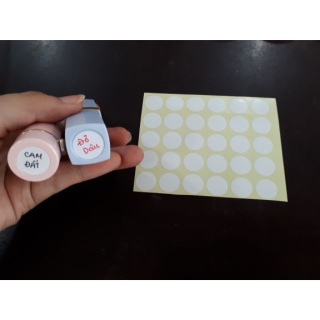 Tem Dán Đáy Son Loại nhỏ và to