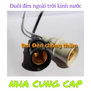 (GIÁ HỦY DIỆT) BỘ ĐUÔI ĐÈN NGOÀI TRỜI KÍNH NƯỚC