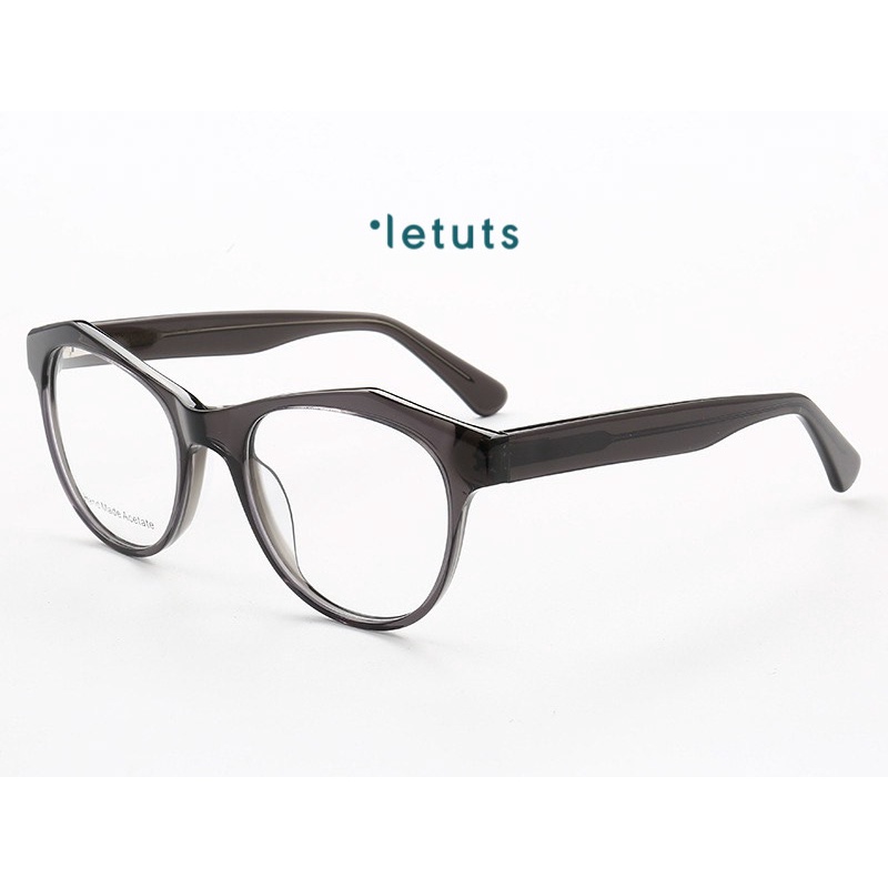 Gọng kính cận nữ Félin dáng mắt mèo, chất liệu Cellulose Acetate 4 màu thời trang LETUTS LTC00102