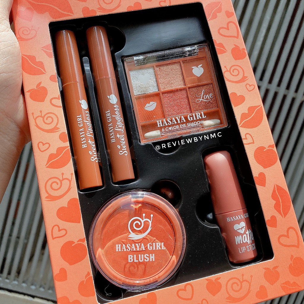 Set mỹ phẩm Hasaya Sweet Peach Party 5 in 1