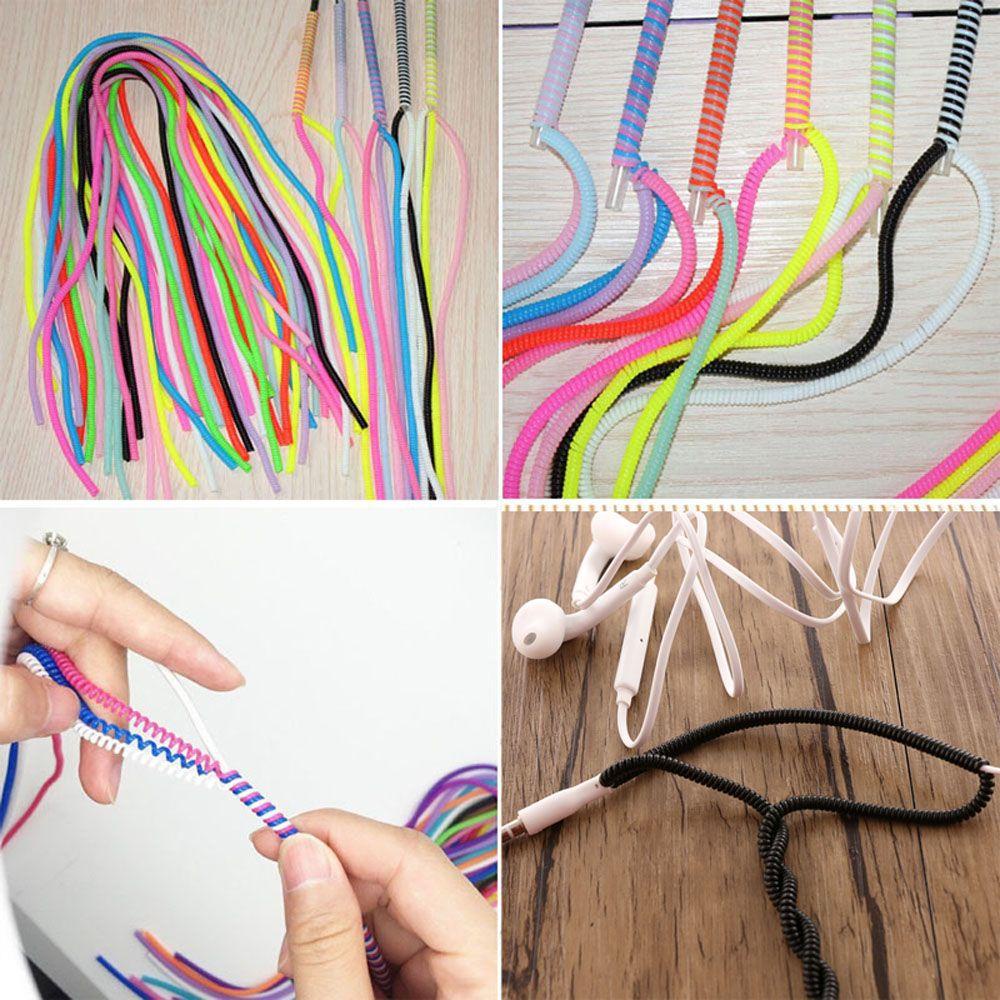 Set 10 Dây Quấn Bảo Vệ Cáp Sạc / Tai Nghe Điện Thoại DIY