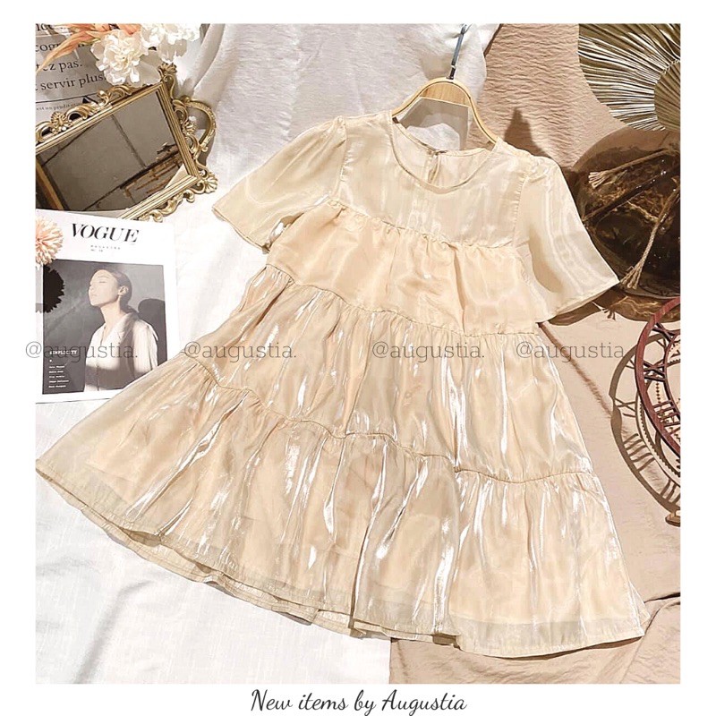 Váy voan baby doll