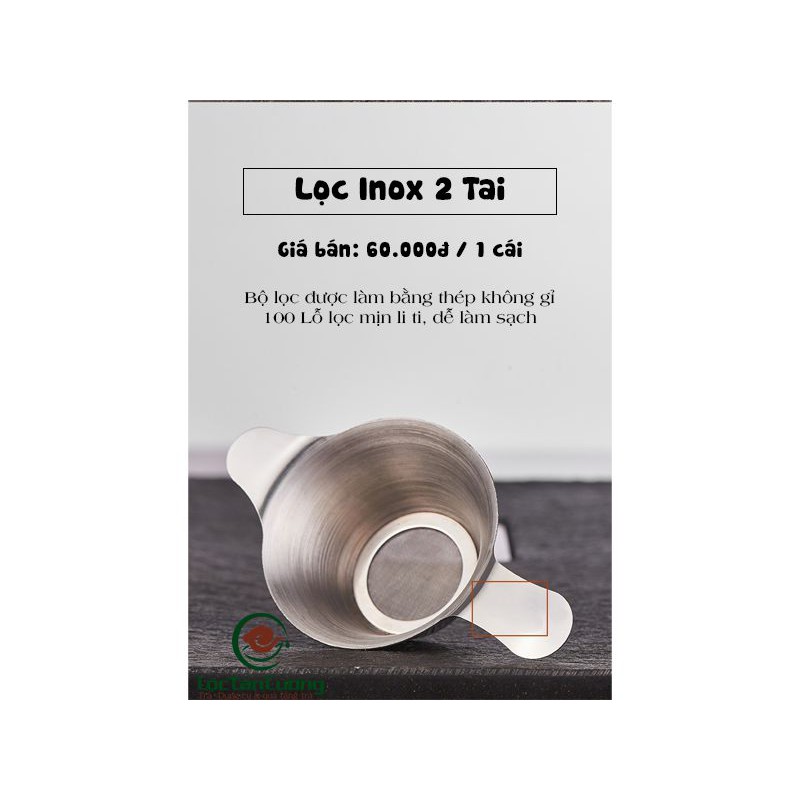 Lọc Trà Inox 2 Tai