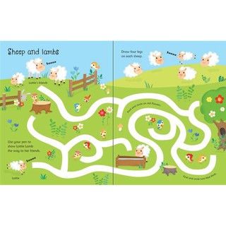Sách - Anh: Wipe-Clean: Farm Activities