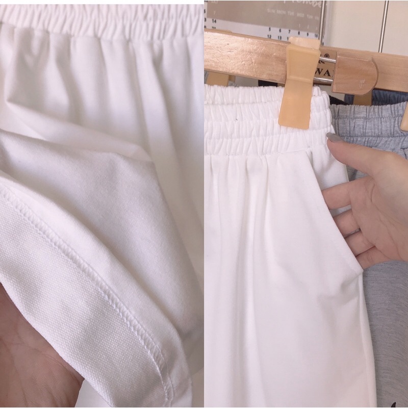 Quần short da cá thêu logo N-I-K-E chất mát k nhăn Yoomeclothing ( ảnh thật )