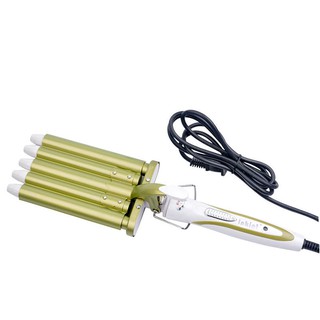 Máy làm tóc, uốn xoăn bấm sóng nước 5 trục mẫu mới