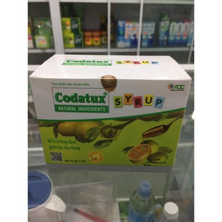 Siro Codatux - hỗ trợ giảm ho, long đờm