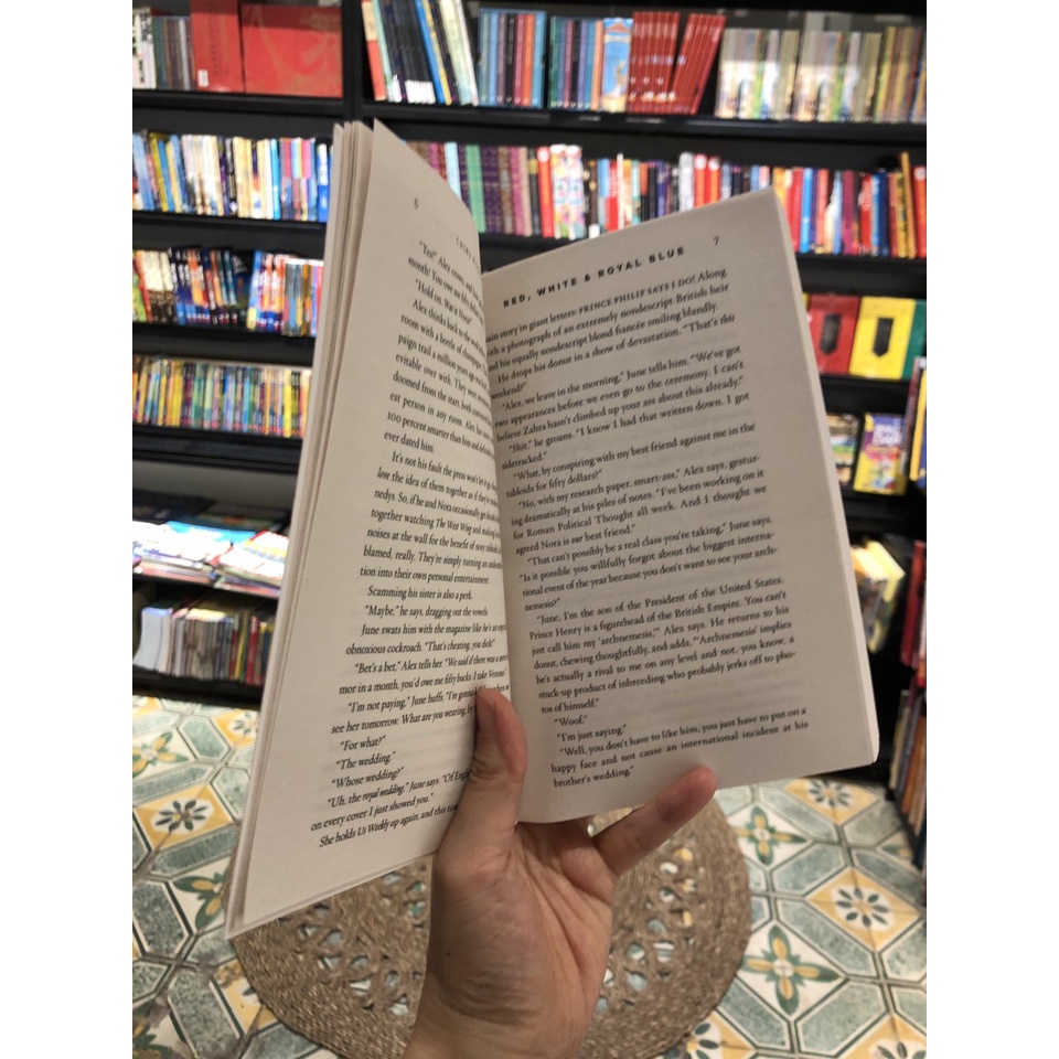 Sách - Red White & Royal Blue