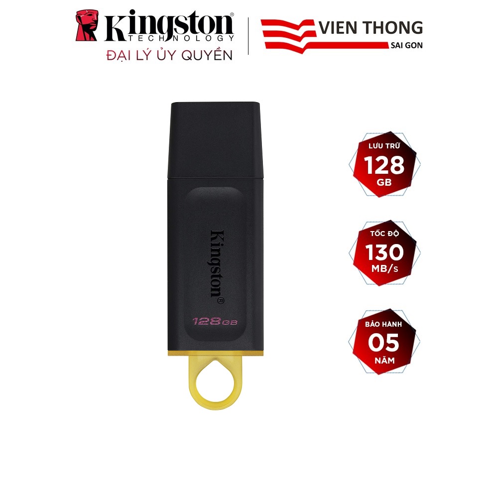 USB 128GB Kingston DataTraveler Exodia DTX/128GB (USB 3.2) - Hàng Chính Hãng