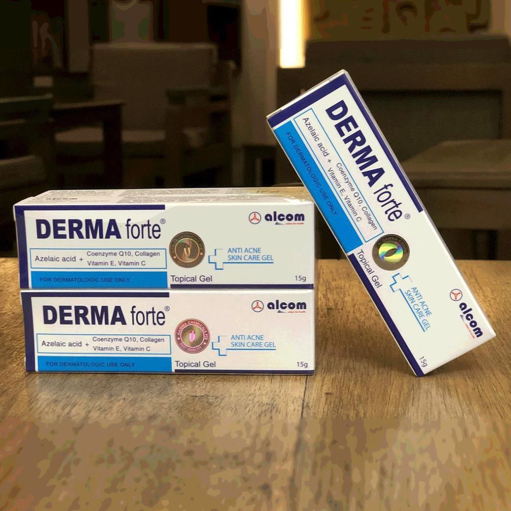 [GIÁ GỐC] Gel MỤN Derma-Forte giúp giảm thâm giảm mụn tuýp 15g