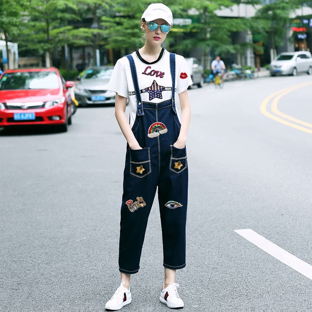 Set 30 Sticker Ủi Thêu Hoạ Tiết Đáng Yêu