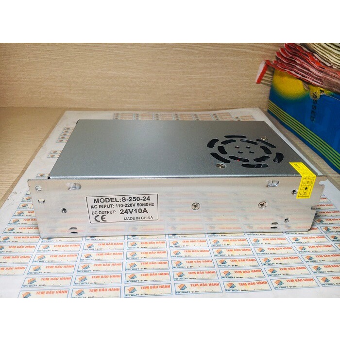 BỘ NGUỒN TỔ ONG S-250-24 24V 10A
