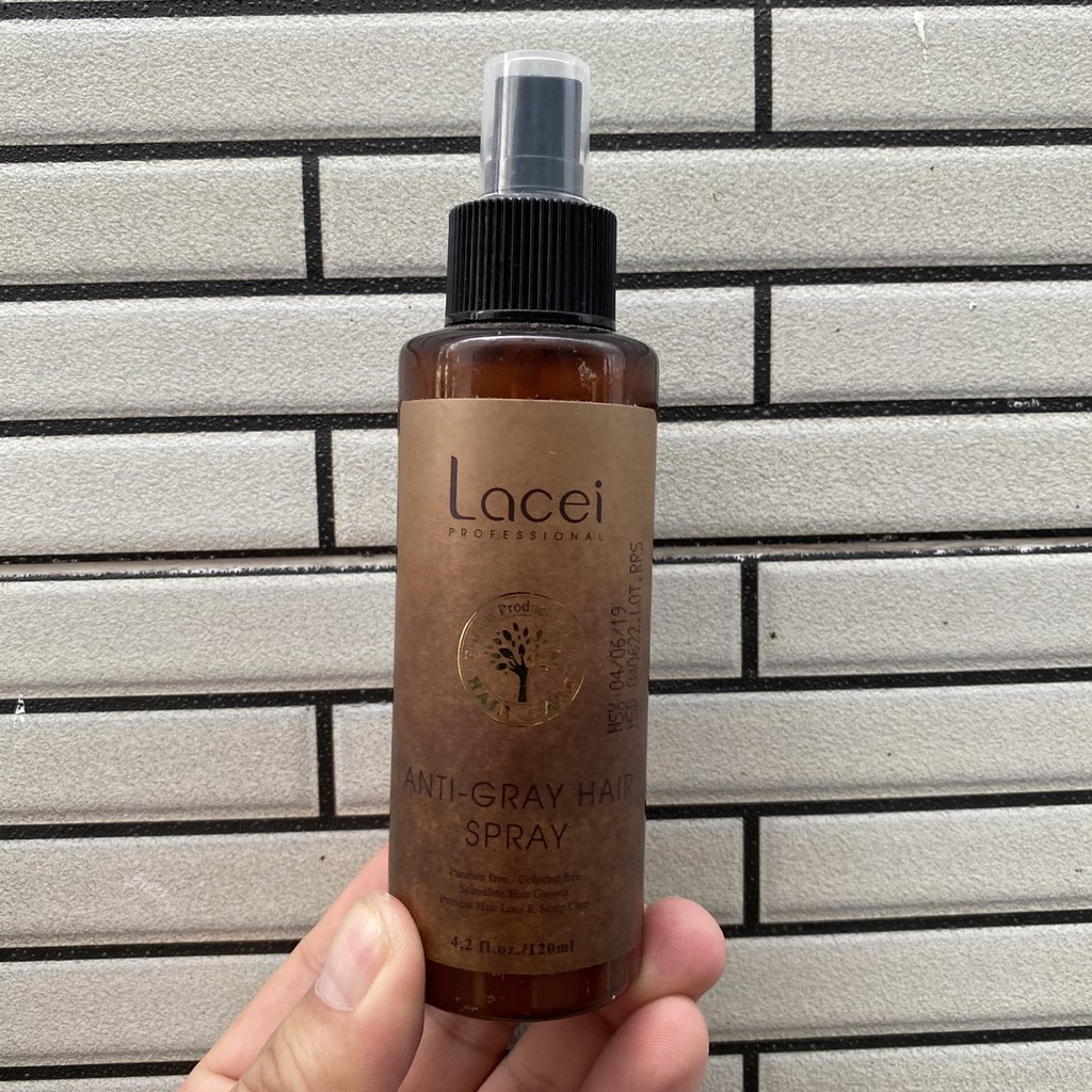 🇻🇳Lacei-VIETNAM🇻🇳Dưỡng ngăn ngừa bạc sớm Lacei Improvement Anti - Gray Hair Spray 120ml