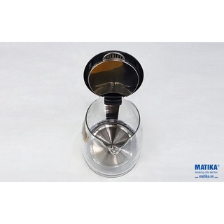 Ấm Đun Nước Siêu Tốc Thủy Tinh Matika MTK-35