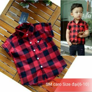 áo sơ mi size đại cho bé
