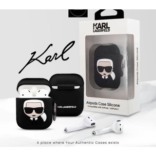 [Authentic] Case Silicone Airpods KARL LARGERFELD