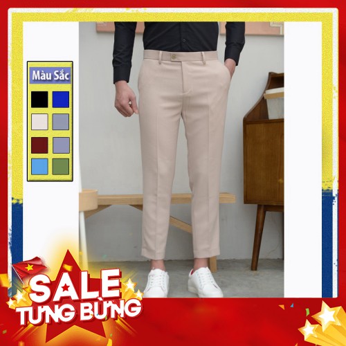 -Hàng nhập khẩu Quần âu nam Hàn Quốc cao cấp, co dãn ,dáng đứng không nhăn dành cho nam cân nặng 45-78kg Liên hệ mua hà