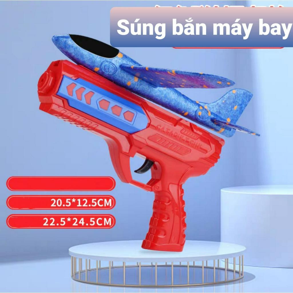 Rẻ vô địch - Đồ chơi phóng máy bay bằng xốp an toàn cho bé yêu