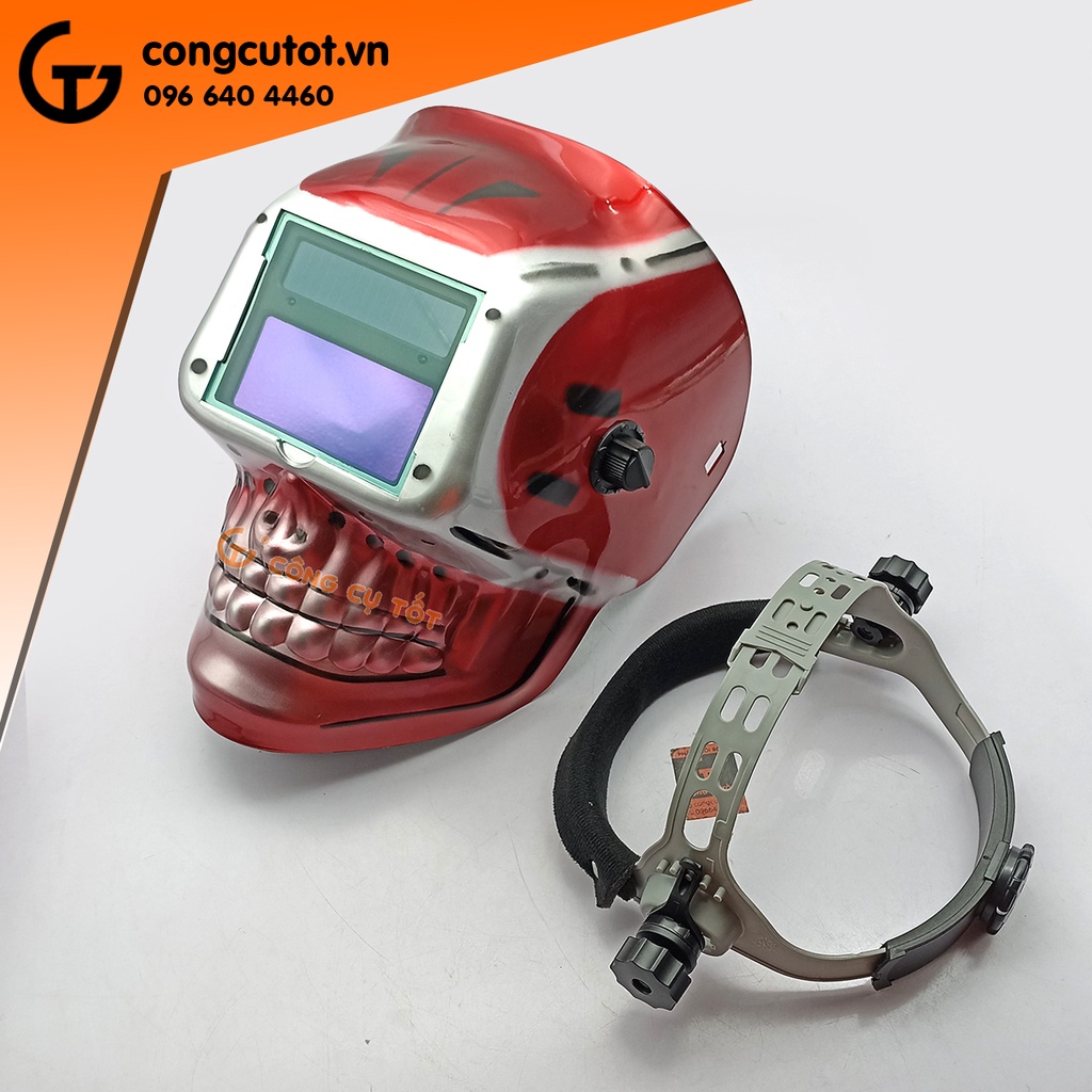 Mặt nạ hàn điện tử năng lượng mặt trời số tự động DIN4-13
