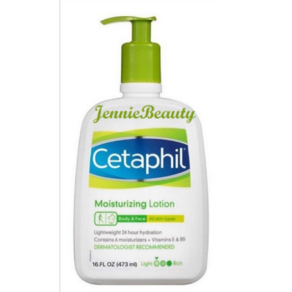 [Hàng USA] Sữa dưỡng ẩm cho mặt và toàn thân Cetaphil Moisturizing Lotion Face & Body (237ml/ 473ml)