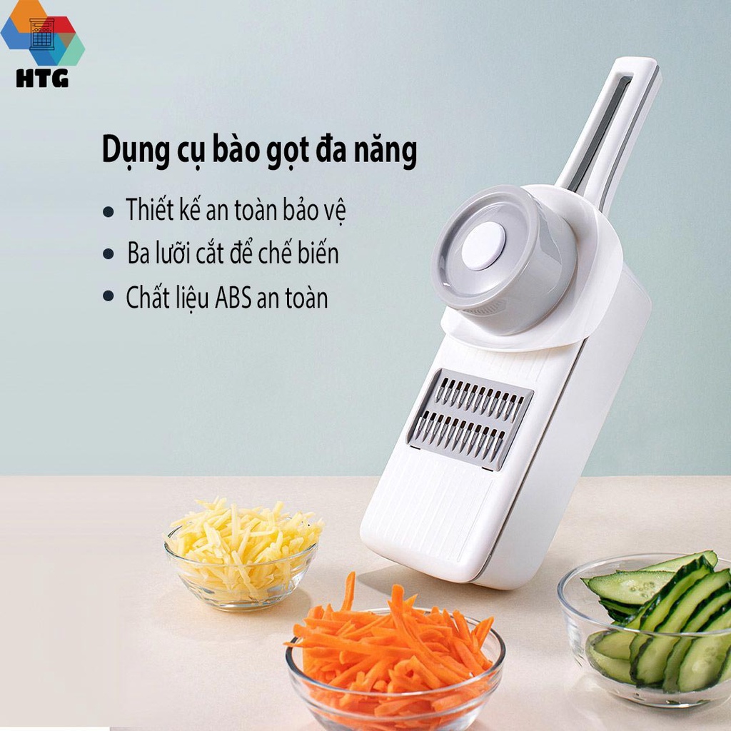 Dụng cụ bào gọt, nạo rau củ nhà bếp đa năng Xiaomi Huohou, hàng chính hãng