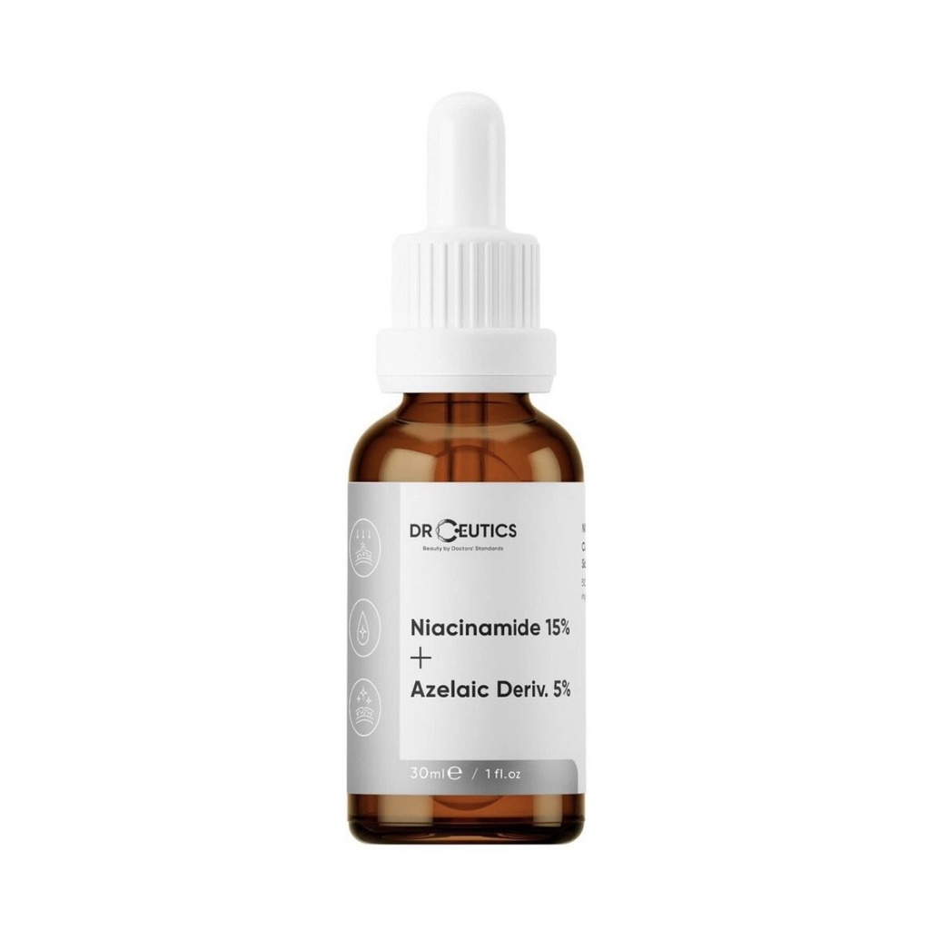 Serum B3 DrCeutics Niacinamide 12%, Niacinamide 15% Serum BHA + Zinc DrCeutics
