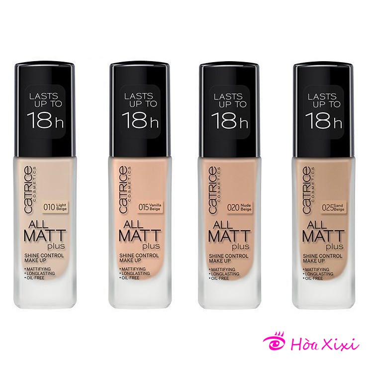 Kem nền Catrice All Matt Plus 18h