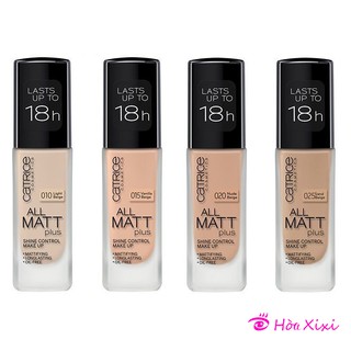 Kem nền Catrice All Matt Plus 18h