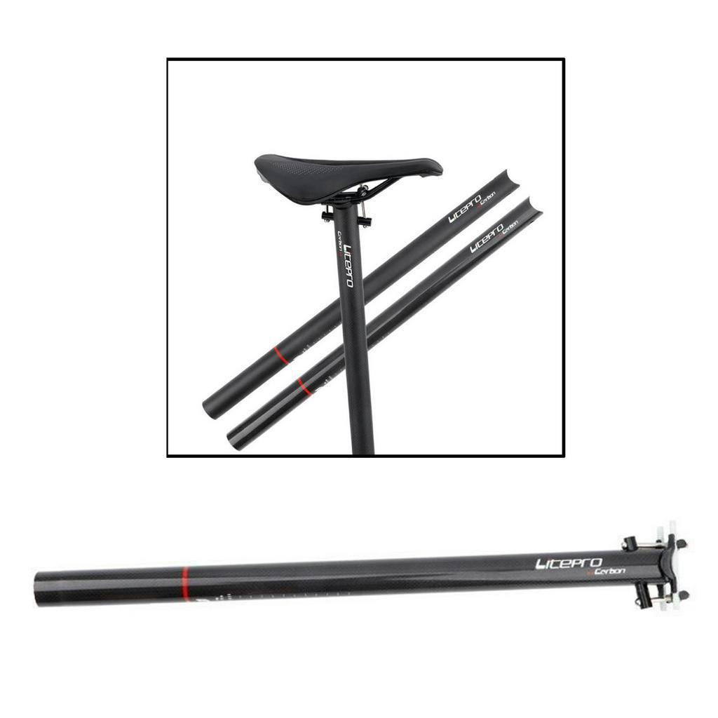 Cốt Yên Xe Đạp Bằng Sợi Carbon Màu Đen Nhám Dài 580mm 31.8mm Lzdhuiz Shop61