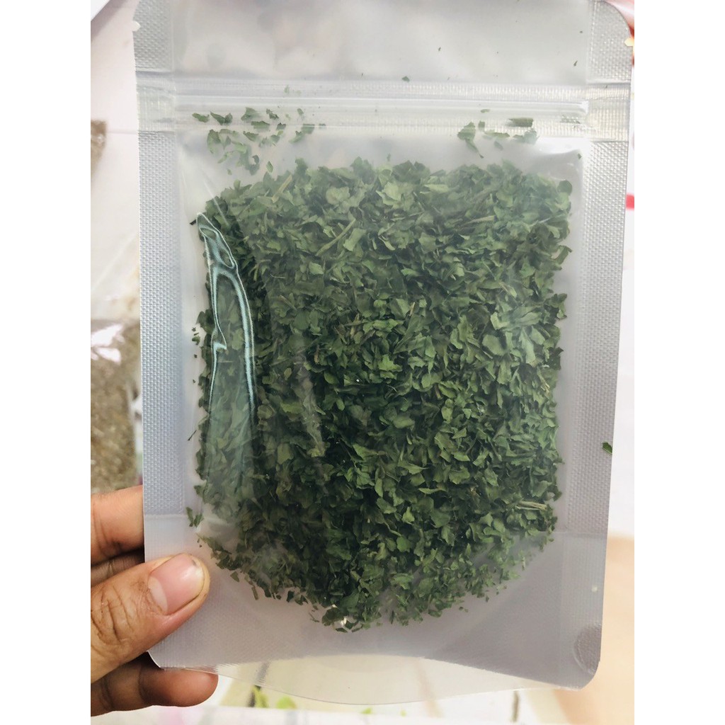 Lá Mùi tây Ngò Tây sấy khô nhập khẩu món Âu gói 10g (Parsley)