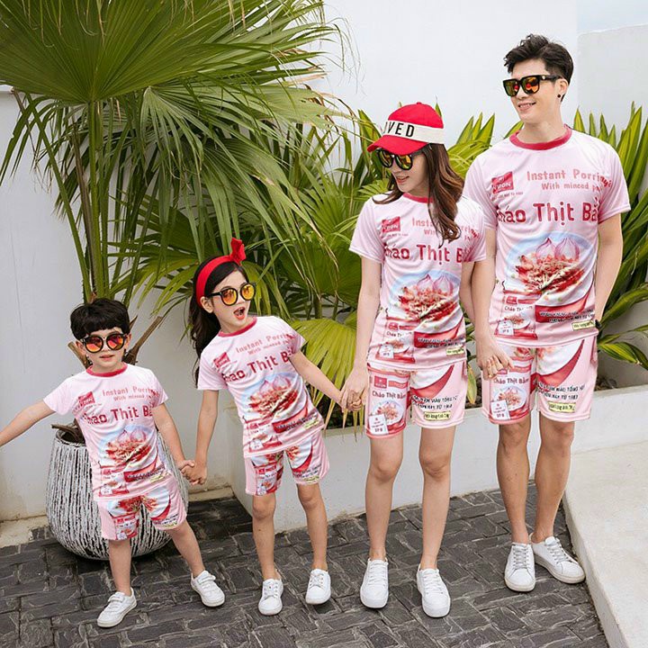 [ hàng hótttt ] bộ thể thao in 3D CHUYỂN NHIỆT set QUẦN ÁO nam nữ độc lạ PHỞ BÒ SL