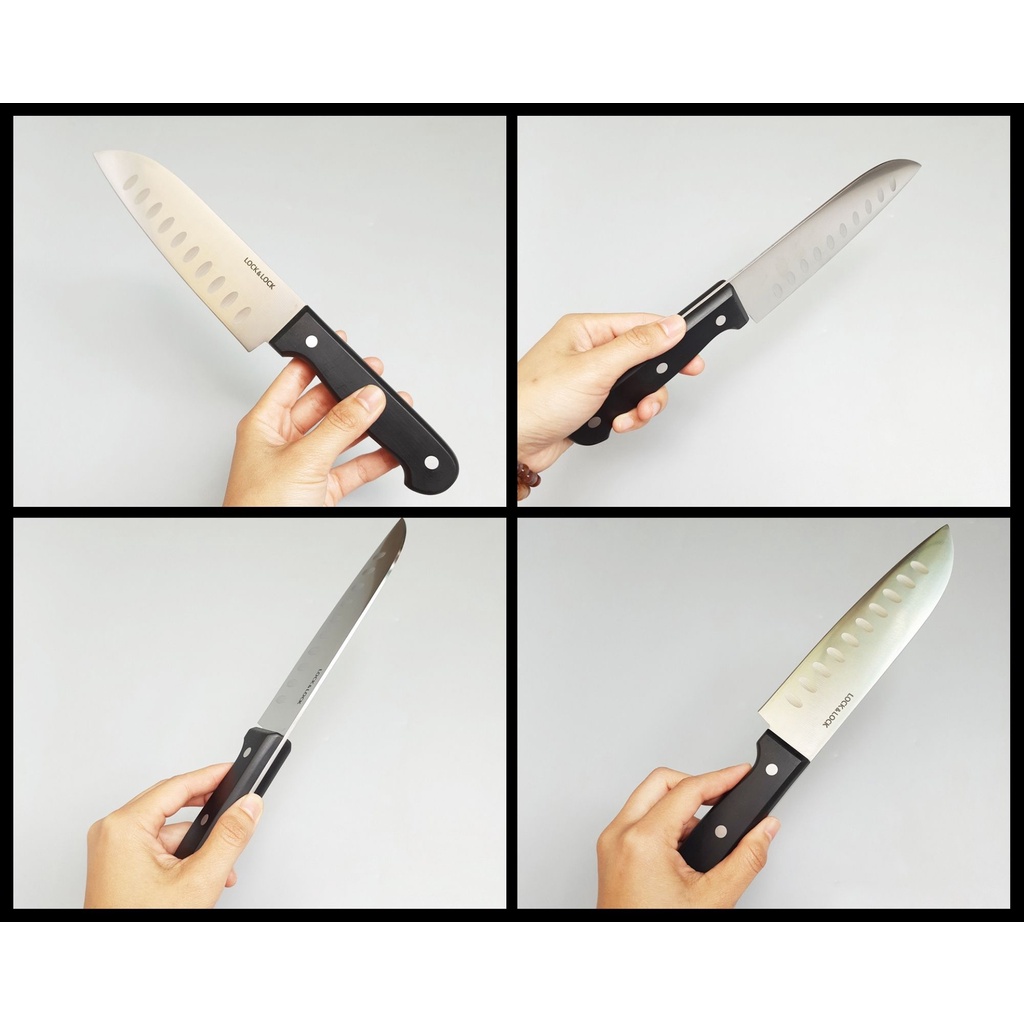 Dao làm bếp Lock&Lock Santoku 6.5inch CKK921 Dao chặt xương CKK920