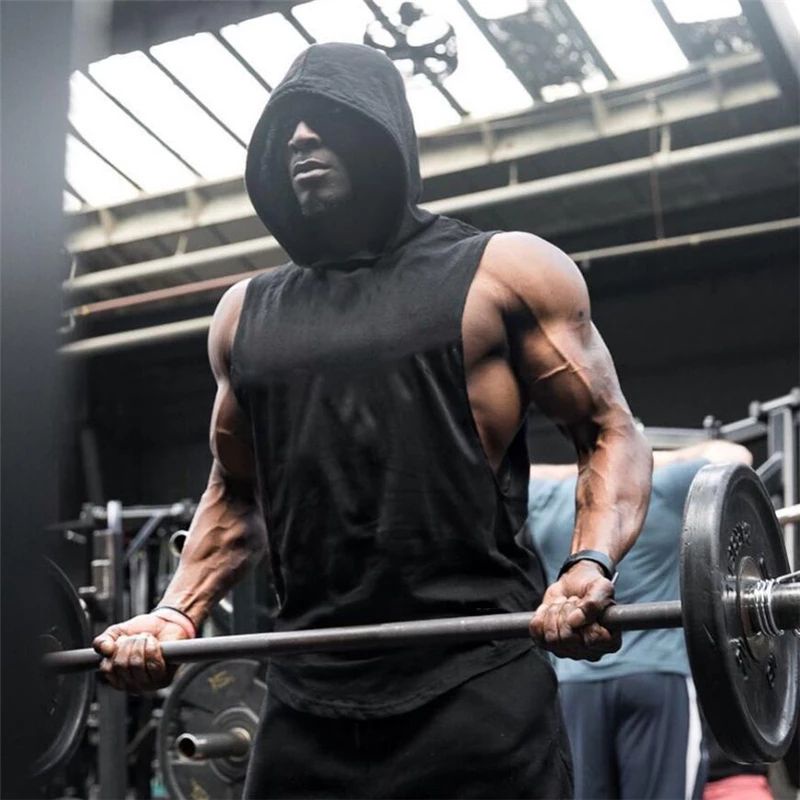 Áo hoodie tập gym nam