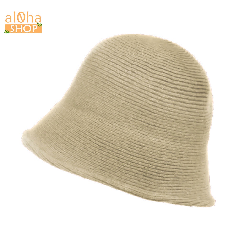 Nón bucket vải bố vành cụp trơn - mũ tai bèo Ulzzang phong cách, cá tính Unisex nam nữ - al0ha Shop